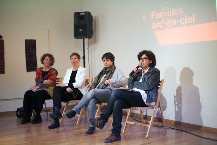 Chatty Ecoffey, co-présidente de l'association 360 et de l'association faîtière Familles arc-en-ciel. √ © Ester Paredes