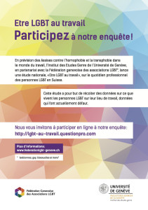 Etre LGBT au Travail, participez à l'enquête