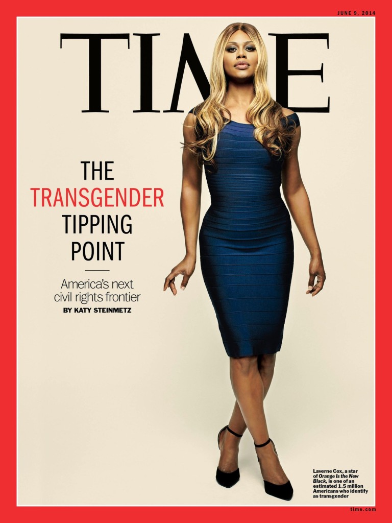 Laverne Cox - Couverture du Magazine Tme (Juin 2014)