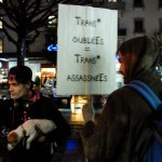 Manif' TDOR 2015 : Transgender Day of Remembrance /Journée du souvenir trans* - photos: Irina Popa