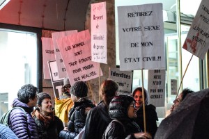 Manif' TDOR 2015 : Transgender Day of Remembrance /Journée du souvenir trans* - photos: Irina Popa