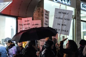 Manif' TDOR 2015 : Transgender Day of Remembrance /Journée du souvenir trans* - photos: Irina Popa