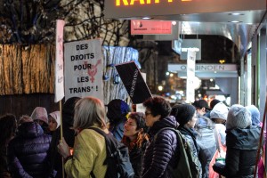 Manif' TDOR 2015 : Transgender Day of Remembrance /Journée du souvenir trans* - photos: Irina Popa