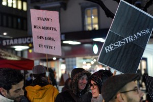 Manif' TDOR 2015 : Transgender Day of Remembrance / Journée du souvenir trans* - photos: Irina Popa