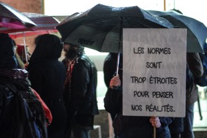 Manif' TDOR 2015 : Transgender Day of Remembrance / Journée du souvenir trans* - photos: Irina Popa