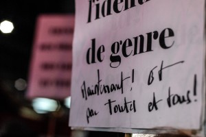 Manif' TDOR 2015 : Transgender Day of Remembrance / Journée du souvenir trans* - photos: Irina Popa