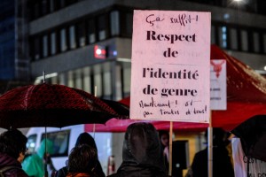 Manif' TDOR 2015 : Transgender Day of Remembrance / Journée du souvenir trans* - photos: Irina Popa