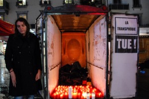 Manif' TDOR 2015 : Transgender Day of Remembrance / Journée du souvenir trans* - photos: Irina Popa