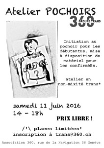 Atelier Pochoirs Groupe Trans 360