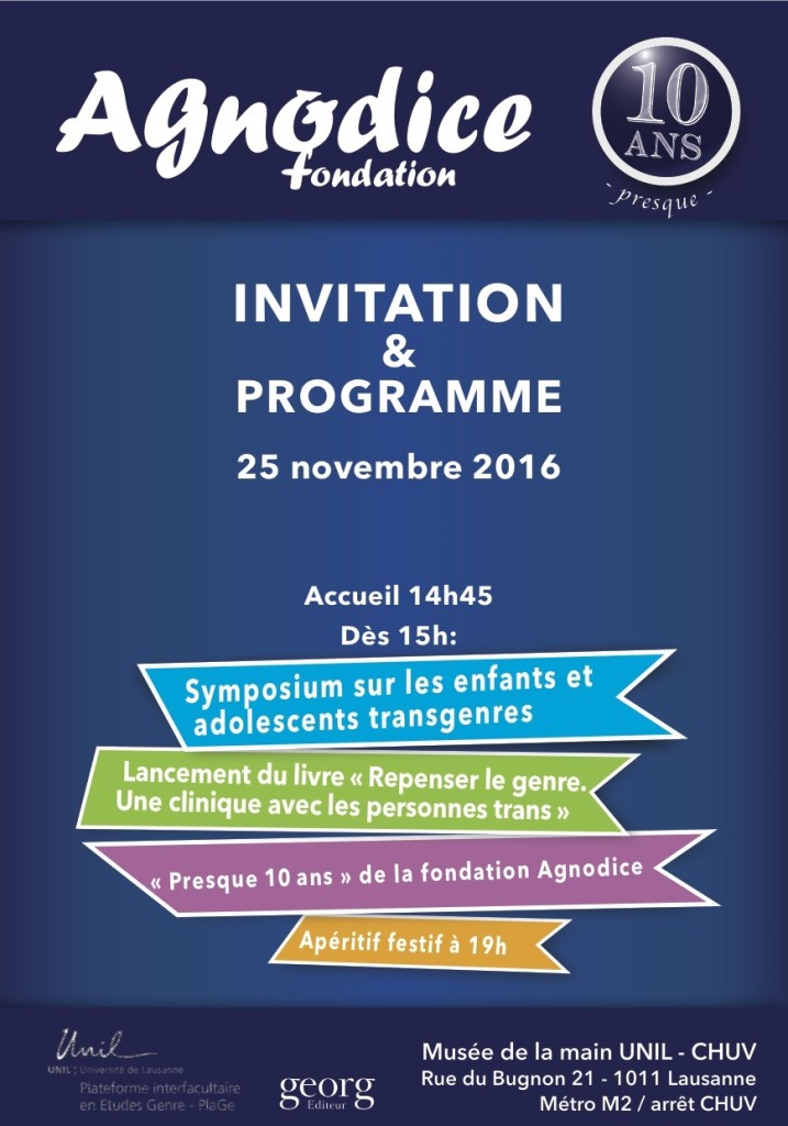 Fondation Agnodice - 10 ans