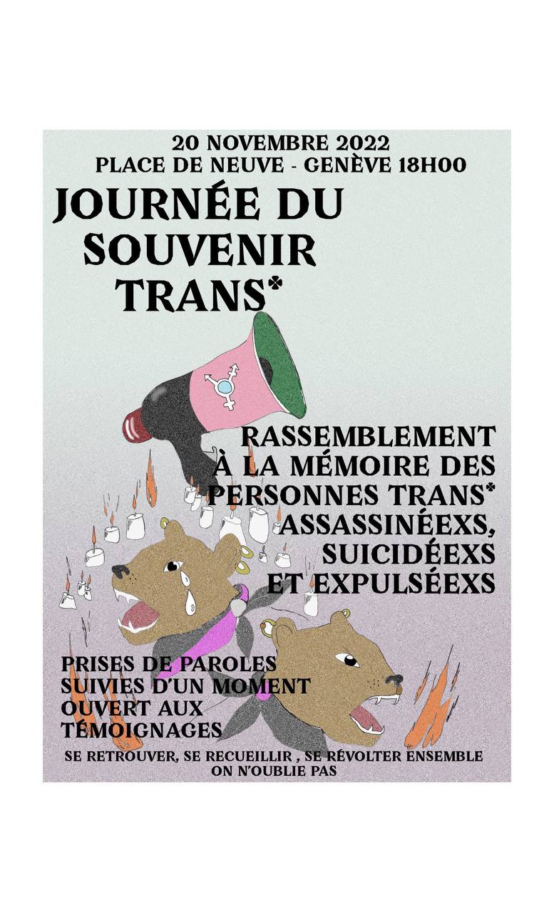 Journée du souvenir trans*
