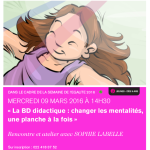 La BD didactique : changer les mentalités, une planche à la fois - Atelier avec Sophie Labelle
