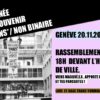 RASSEMBLEMENT POUR LA JOURNEE DU SOUVENIR TRANS*/ NON-BINAIRE
